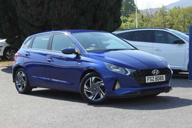 Hyundai i20 1.0T GDi 48V MHD SE Connect 5dr Hybrid Blue