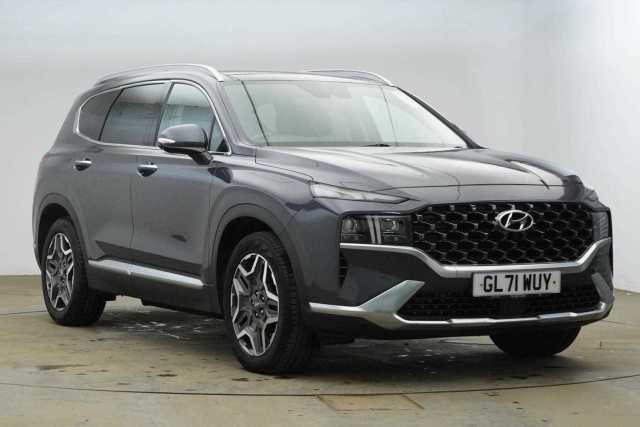 Hyundai Santa Fe 1.6 TGDi Hybrid Ultimate 5dr 4WD Auto Hybrid Blue