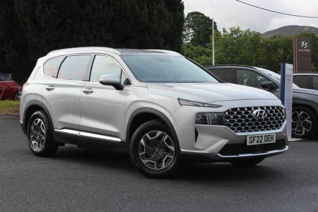 Hyundai Santa Fe 1.6 TGDi Hybrid Premium 5dr Auto Hybrid Silver