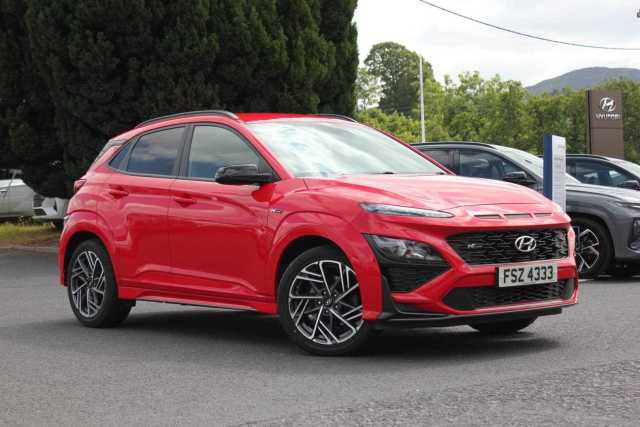 Hyundai Kona 1.0 TGDi 48V MHEV N Line 5dr Hybrid Red