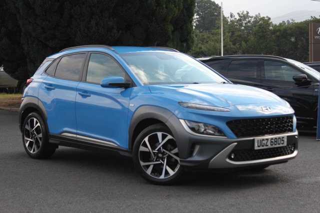 Hyundai Kona 1.0 TGDi 48V MHEV Premium 5dr Hybrid Blue