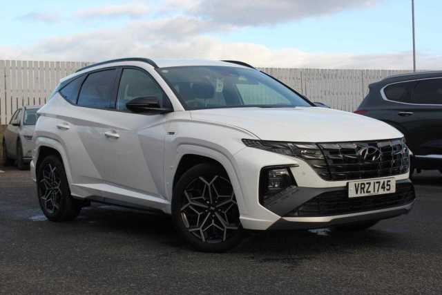 Hyundai TUCSON 1.6 TGDi N Line 5dr 2WD Petrol White