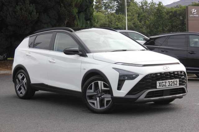 Hyundai Bayon 1.0 TGDi 48V MHEV Ultimate 5dr DCT Hybrid White