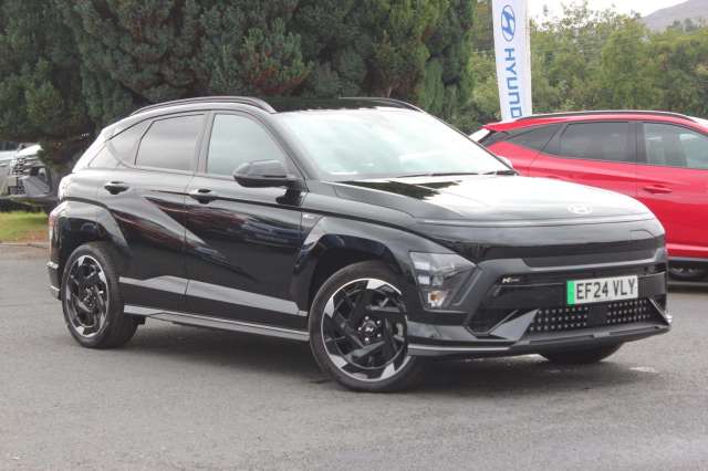 Hyundai KONA 160kW N Line 65kWh 5dr Auto Electric Black