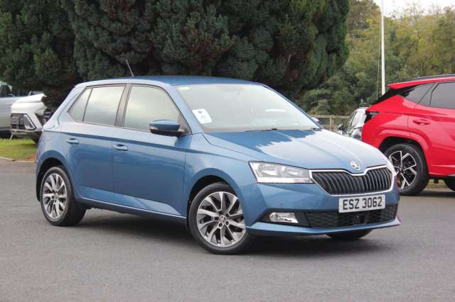 Skoda Fabia 1.0 Se Drive Mpi Hatchback Petrol Blue