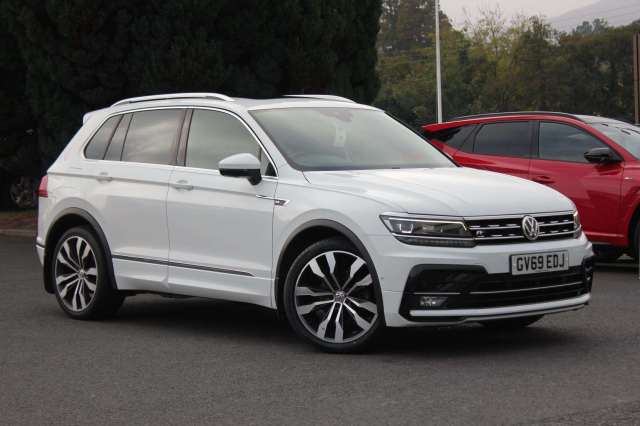Volkswagen Tiguan 2.0 TDi 150 R-Line Tech 5dr SUV Diesel White
