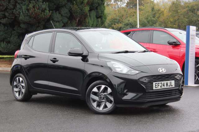 Hyundai i10 1.0 [63] Advance 5dr Auto [Nav] Hatchback Petrol Black