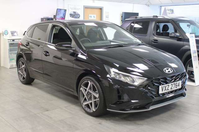 Hyundai i20 1.0T GDi Ultimate 5dr Hatchback Petrol Pearl - Phantom black