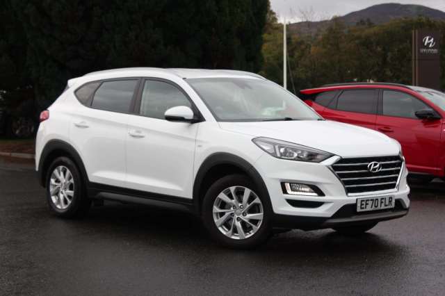 Hyundai TUCSON 1.6 CRDi 48V Hybrid SE Nav 5dr 2WD SUV Diesel White