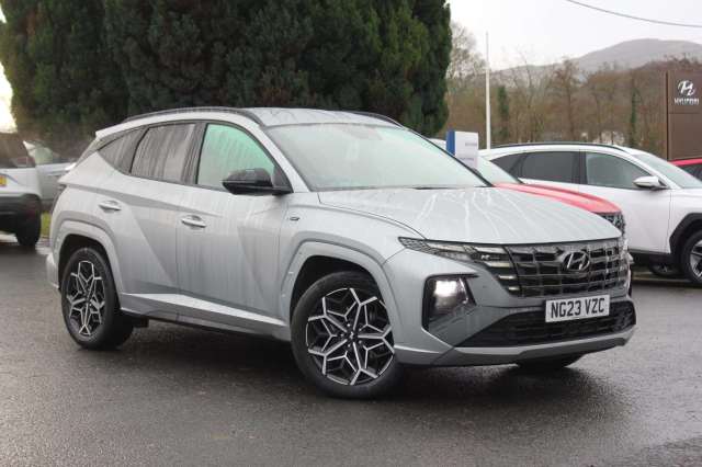 Hyundai TUCSON 1.6 TGDi Hybrid 230 N Line 5dr 2WD Auto Hybrid Silver