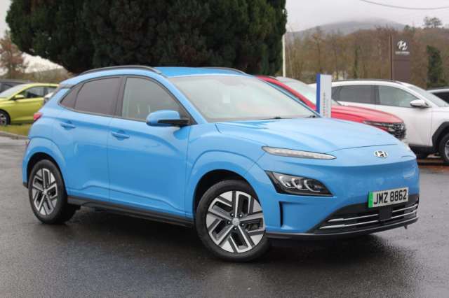 Hyundai KONA 150kW Premium 64kWh 5dr Auto Electric Blue