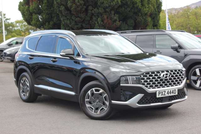Hyundai SANTA FE 1.6 TGDi Hybrid Premium 5dr Auto 5(2021) Estate Petrol / Electric Hybrid Black
