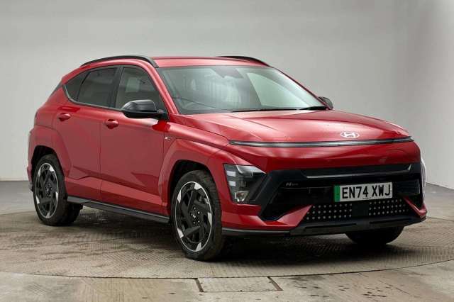 Hyundai KONA 160kW N Line 65kWh 5dr Auto Electric Red