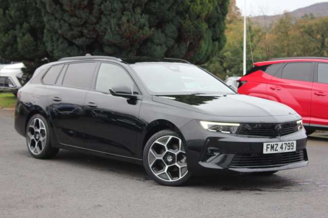 Vauxhall Astra 1.2 Turbo 130 Ultimate 5dr Estate Petrol Black