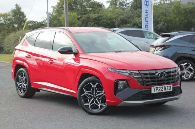 Hyundai TUCSON 1.6 TGDi N Line 5dr 2WD Petrol Red