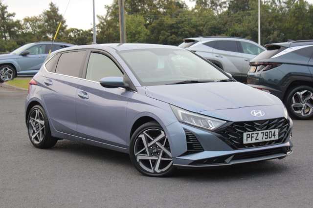 Hyundai i20 1.0T GDi Premium 5dr DCT 5(2023) Hatchback Petrol Blue