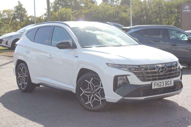 Hyundai TUCSON 1.6 TGDi N Line 5dr 2WD Petrol White