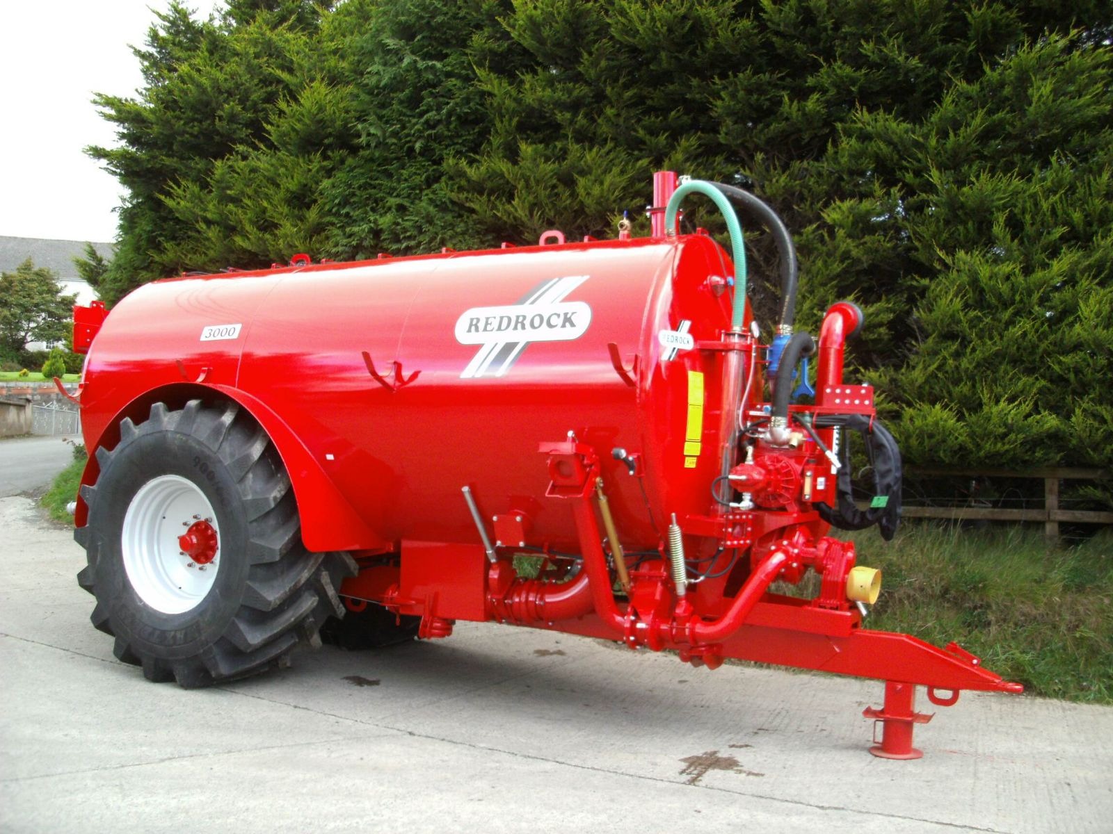 REDROCK Recessed Single Axle Slurry Tanker