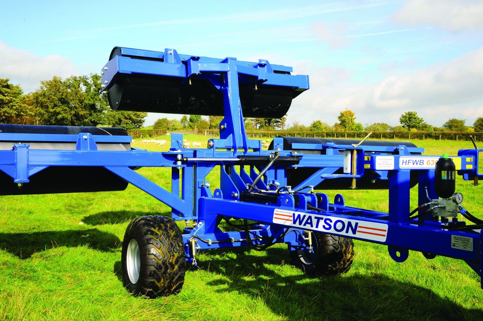 WALTER WATSON Hydraulic Folding Water Ballast Roller